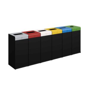 Poubelles de tri