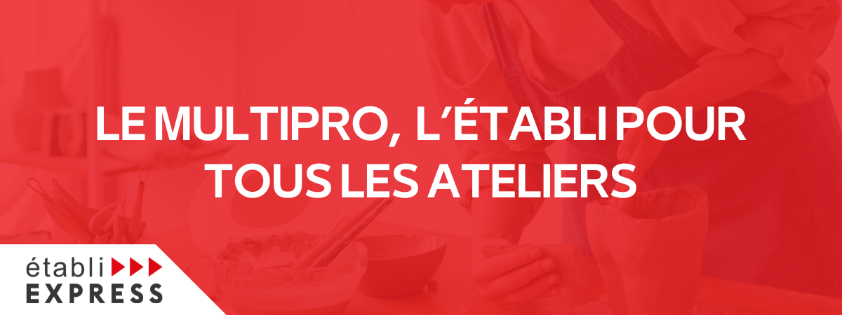 Le MULTIPRO, l'établi pour tous les ateliers